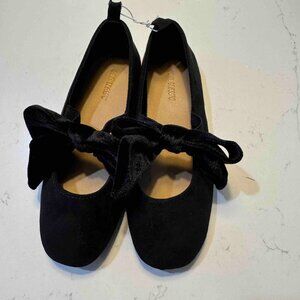 Old Navy Black Bow Shoes Size 10